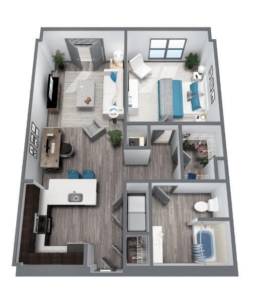 1 bedroom, 1 bathroom, 858 sq ft apartment for rent at 960 E Paces Ferry Road 110, Atlanta, GA 30326 for $1,783 a month — photo 9
