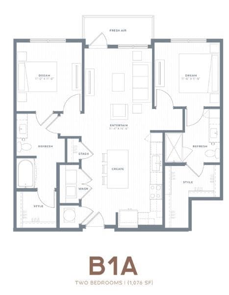 2 bedroom, 2 bathroom, 1,076 sq ft apartment for rent at 2100 Saint Thomas Drive 3000-3204, Gainesville, GA 30501 for $1,925 a month — photo 5