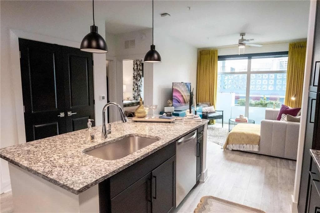 1 bedroom, 1 bathroom, 763 sq ft apartment for rent at 505 Courtland Street 109, Atlanta, GA 30308 for $2,074 a month — photo 1 of 19