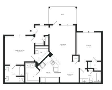 2 bedroom, 2 bathroom, 1,350 sq ft apartment for rent at 415 Morgan Falls Road 06008, Atlanta, GA 30350 for $1,896 a month — photo 8