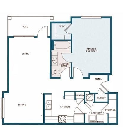 1 bedroom, 1 bathroom, 884 sq ft apartment for rent at 11000 Lakefield Drive 02208, Atlanta, GA 30097 for $1,588 a month — photo 8