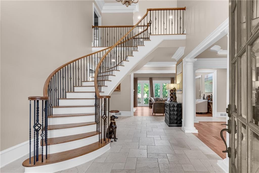 6 bedroom, 9 bathroom single family residence sold at 8530 Saint Marlo Fairway Drive, Duluth, GA 30097