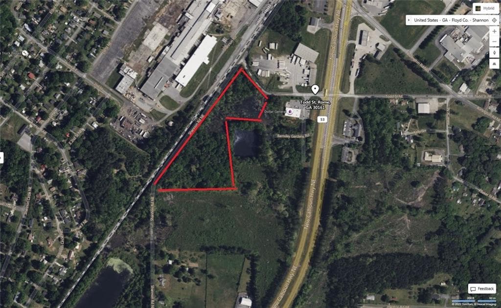 unimproved land for sale at 00 Todd Street, Rome, GA 30161 — photo 1 of 4