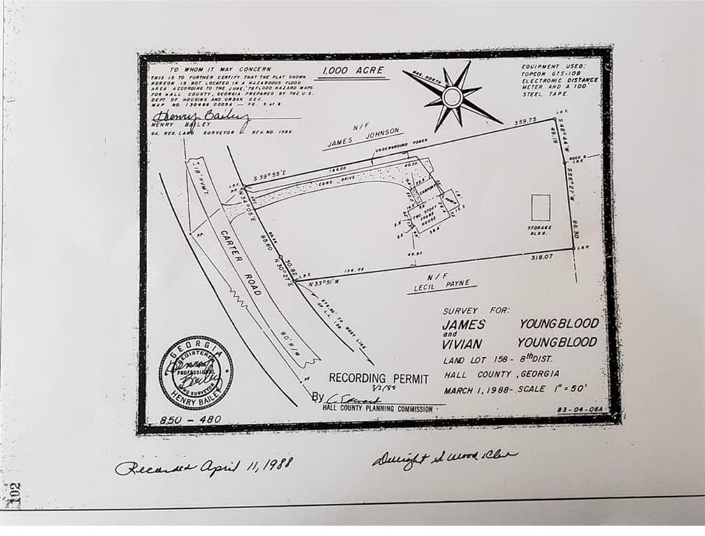 single family residence sold at 3605 Carter Road, Buford, GA 30518