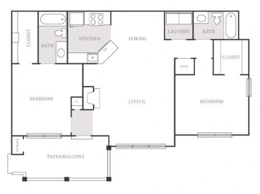 2 bedroom, 2 bathroom, 1,154 sq ft apartment for rent at 3920 Club Drive 1207, Duluth, GA 30096 for $1,720 a month — photo 10
