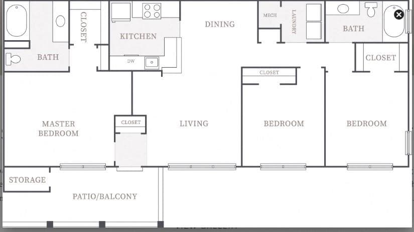 3 bedroom, 2 bathroom, 1,416 sq ft apartment for rent at 3920 Club Drive 805, Duluth, GA 30096 for $1,960 a month — photo 10
