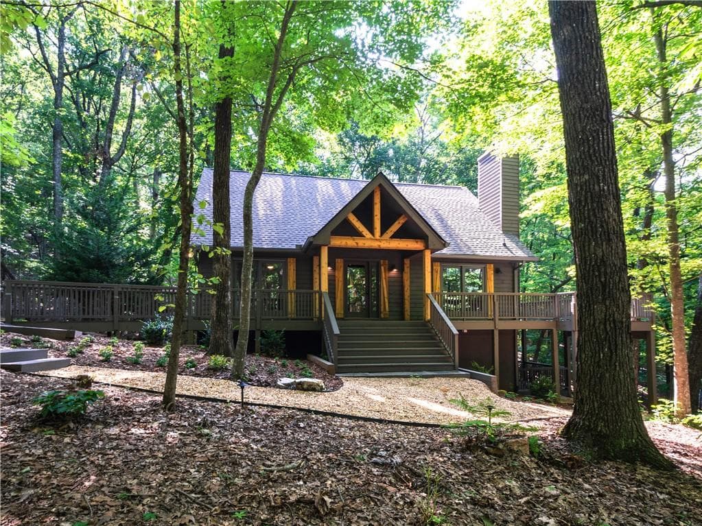 3 bedroom, 2 bathroom single family residence sold at 53 Valley View Drive, Big Canoe, GA 30143