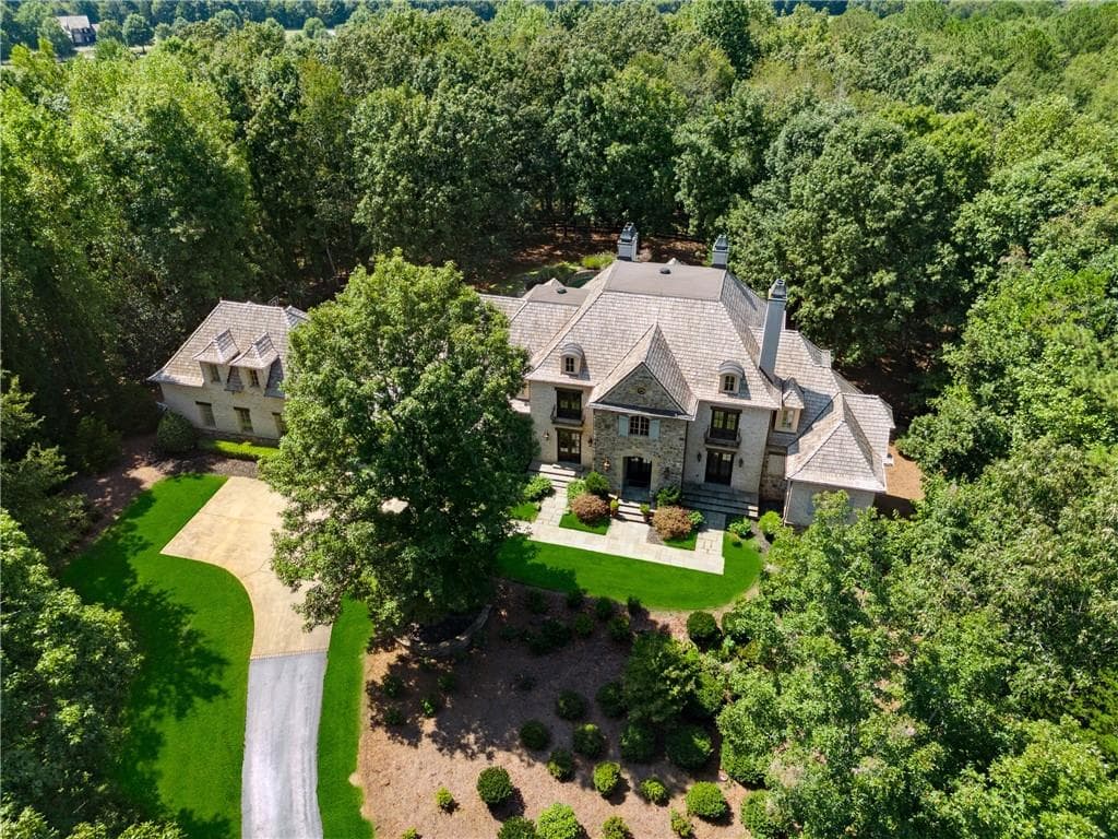 5 bedroom, 9 bathroom single family residence sold at 161 Woodhaven Lane, Ball Ground, GA 30107