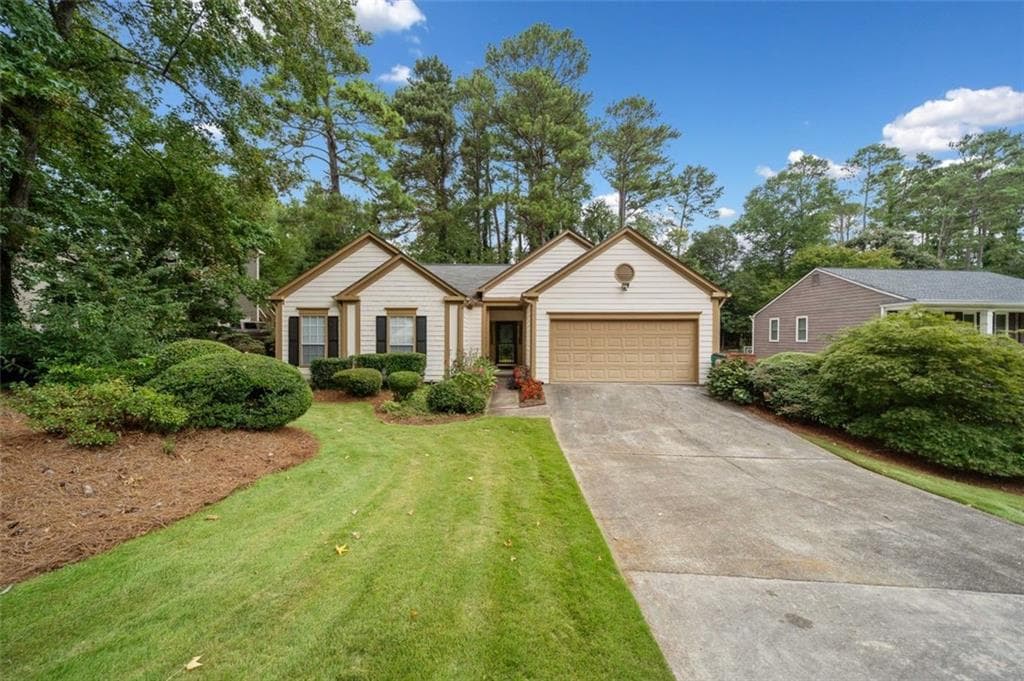 3 bedroom, 2 bathroom single family residence sold at 1266 PARKWOOD CHASE, Acworth, GA 30102