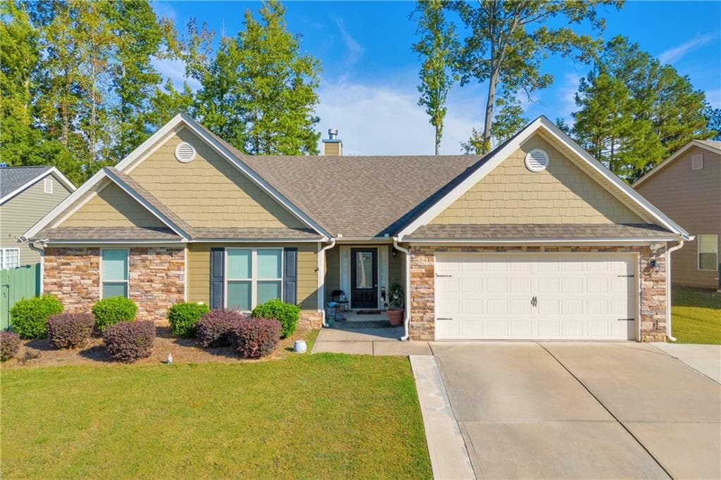 4 bedroom, 2 bathroom single family residence sold at 2814 S Port Drive, Bethlehem, GA 30620
