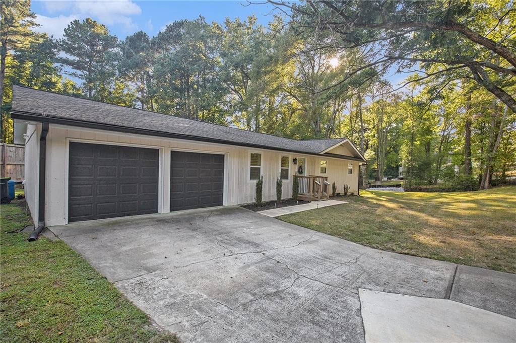 3 bedroom, 2 bathroom, 1,782 sq ft single family residence sold at 4667 Pentry Road, Austell, GA 30106