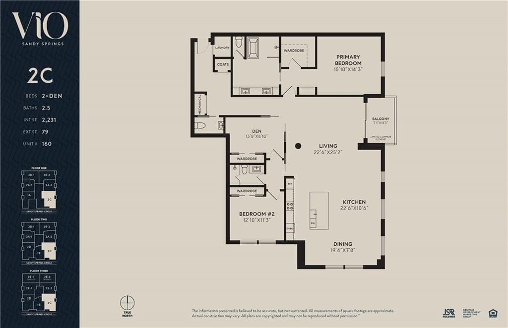 2 bedroom, 3 bathroom, 2,322 sq ft condominium under contract at 318 Sandy Springs Circle 160, Atlanta, GA 30328 — photo 10
