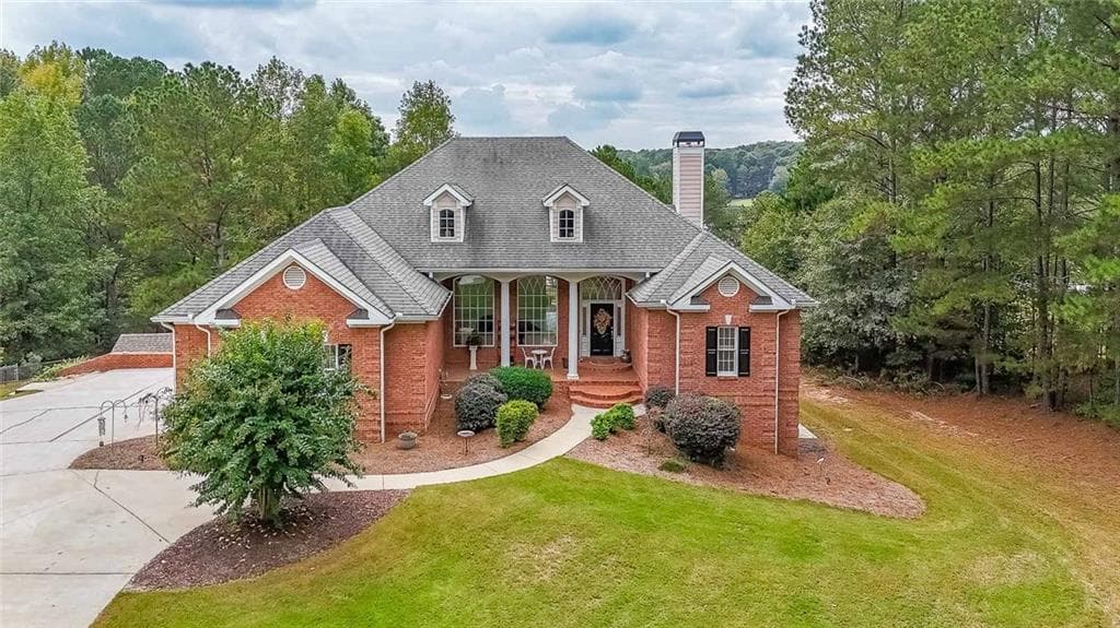 4 bedroom, 4 bathroom single family residence sold at 1040 Double Springs Road, Monroe, GA 30656