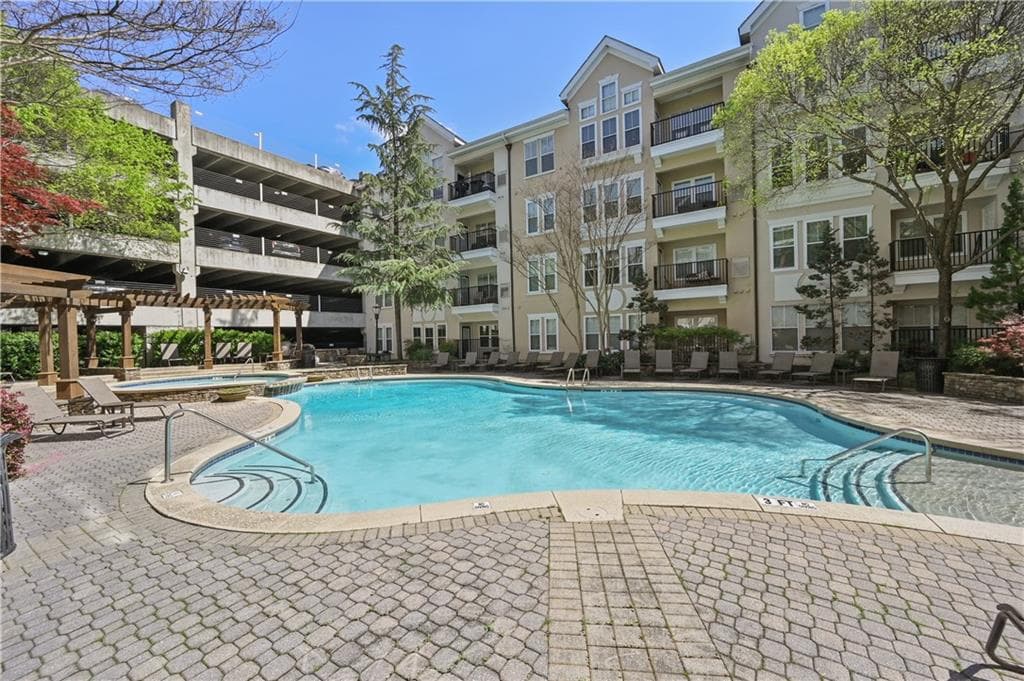 2 bedroom, 2 bathroom condominium sold at 1850 Cotillion Drive 2323, Atlanta, GA 30338