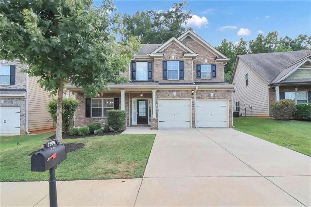 4 bedroom, 3 bathroom single family residence sold at 1586 Pressley Lane, Mcdonough, GA 30253