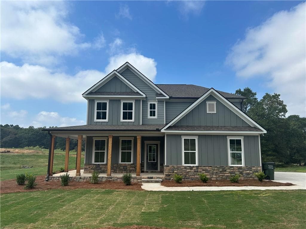 4 bedroom, 3 bathroom single family residence sold at 1630 Snows Mill Road, Monroe, GA 30656