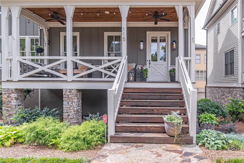 4 bedroom, 5 bathroom, 3,572 sq ft single family residence sold at 115 Autry Street, Norcross, GA 30071
