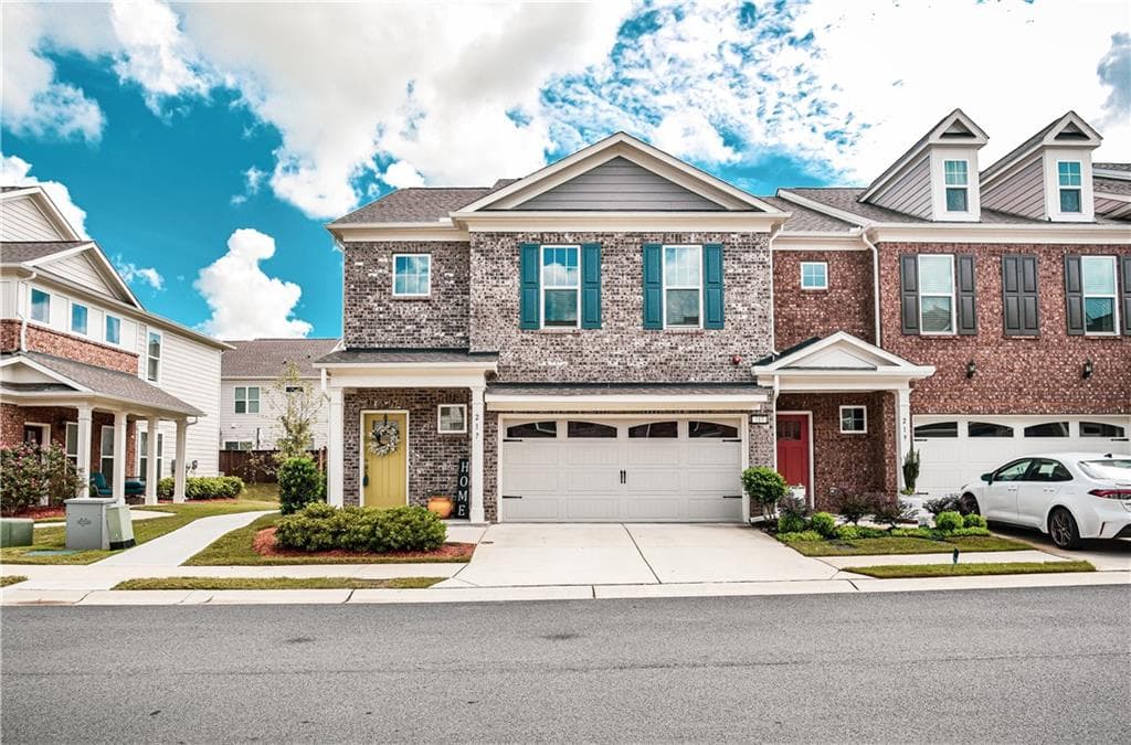 3 bedroom, 3 bathroom, 1,986 sq ft townhouse sold at 217 Ellis Lane, Woodstock, GA 30189