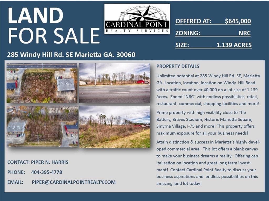 unimproved land for sale at 285 Windy Hill Road, Marietta, GA 30060 — photo 7