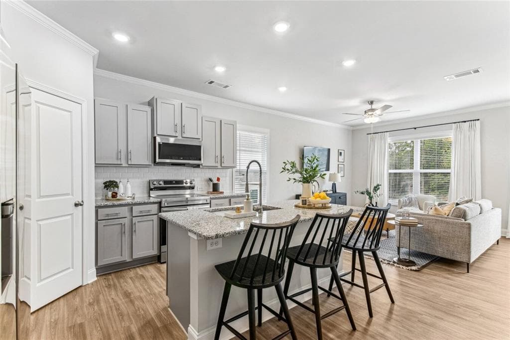 3 bedroom, 3 bathroom, 1,475 sq ft townhouse for rent at 4005 Sunfish Lane Plan A-ALT, Flowery Branch, GA 30542 for $2,031 a month — photo 8