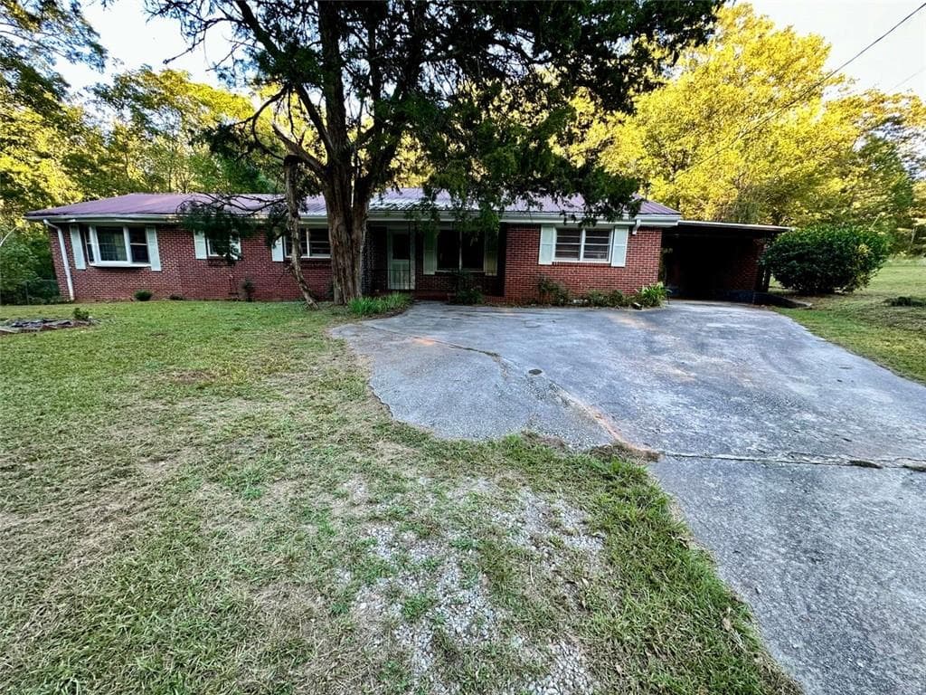 3 bedroom, 3 bathroom single family residence sold at 1521 Wellington St, Madison, GA 30650