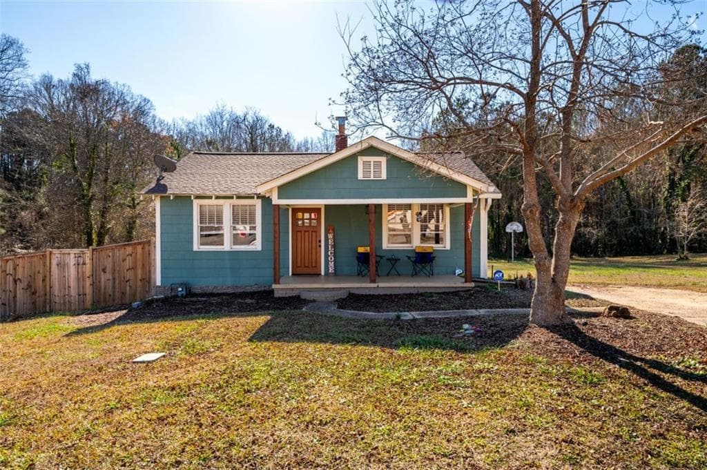 4 bedroom, 2 bathroom single family residence sold at 1007 W Washington Street, Monticello, GA 31064
