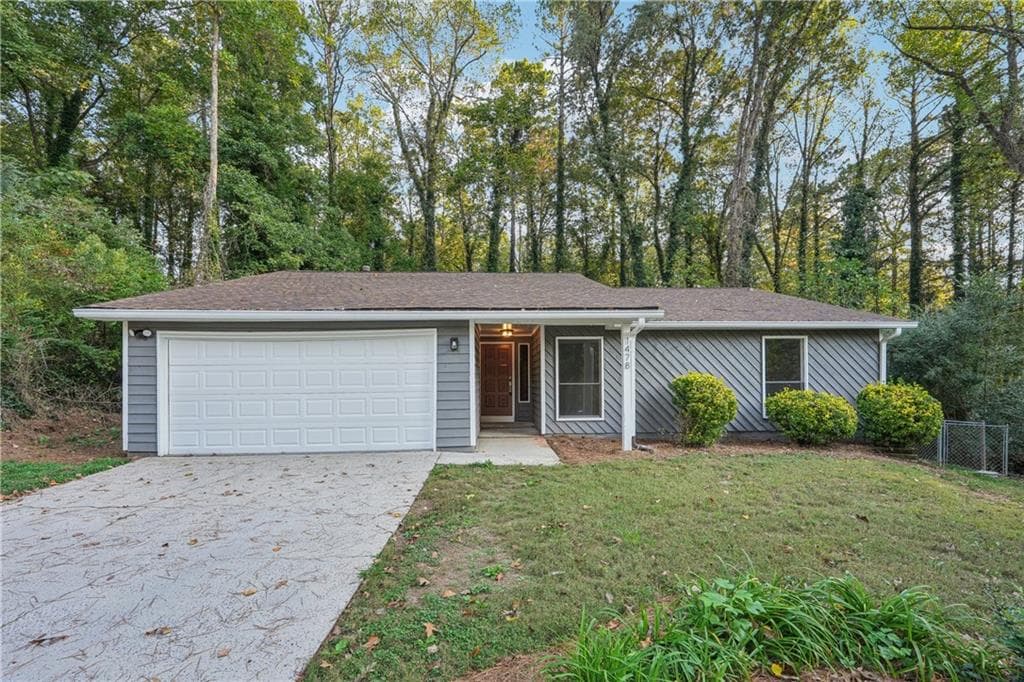 3 bedroom, 2 bathroom single family residence sold at 1478 Surf Court, Marietta, GA 30066