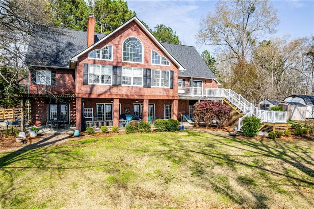 3 bedroom, 4 bathroom single family residence sold at 626 Rockville Springs Drive, Eatonton, GA 31024