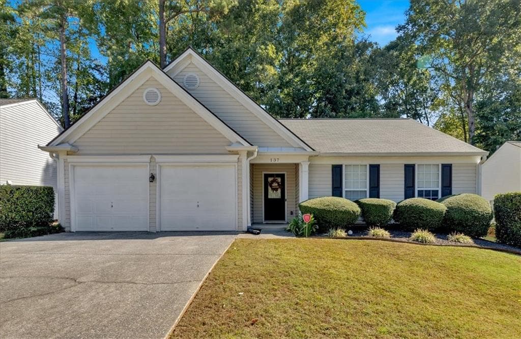 3 bedroom, 2 bathroom, 1,375 sq ft single family residence sold at 137 Park Forest Drive, Kennesaw, GA 30144
