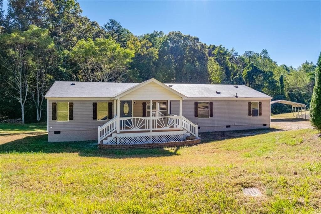 3 bedroom, 2 bathroom single family residence sold at 5272 Mount Olive Road, Commerce, GA 30529