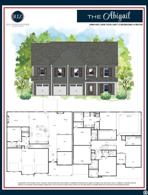 5 bedroom, 4 bathroom, 4,499 sq ft single family residence under contract at 205 Silvercrest Drive, Acworth, GA 30101 — photo 2
