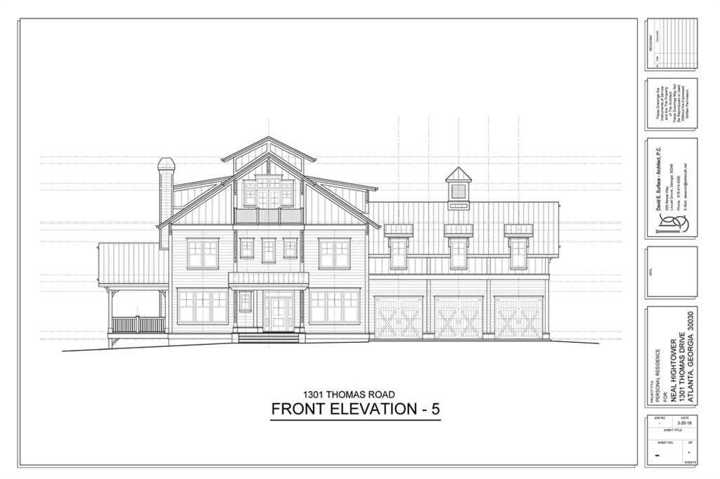 single family residence sold at 1301 Thomas Road, Decatur, GA 30030