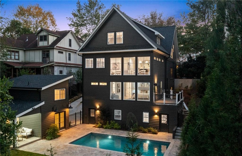 7 bedroom, 6 bathroom, 5,465 sq ft single family residence sold at 1343 Northview Avenue, Atlanta, GA 30306