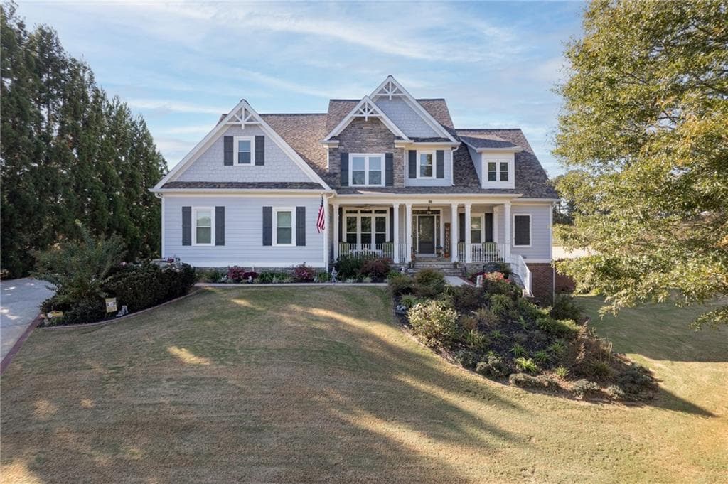 5 bedroom, 5 bathroom single family residence sold at 462 Gold Bullion Drive, Dawsonville, GA 30534