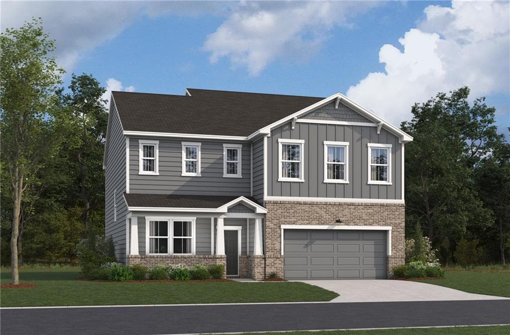 5 bedroom, 4 bathroom single family residence sold at 123 Henley Street, Canton, GA 30114