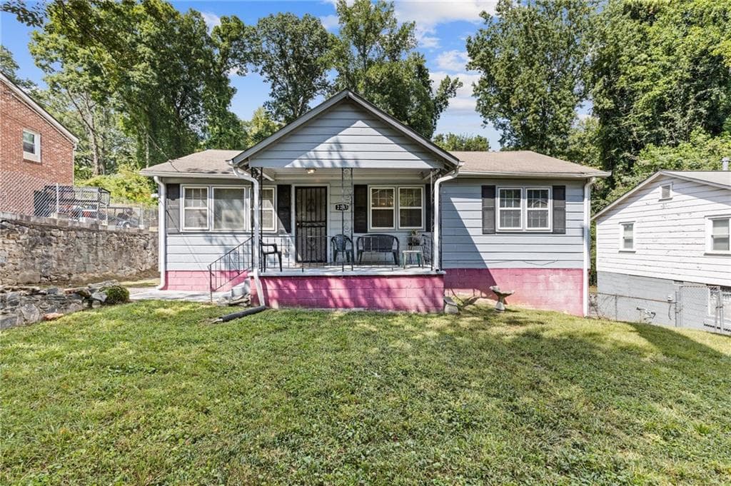 4 bedroom, 1 bathroom single family residence sold at 2243 Tiger Flowers Drive, Atlanta, GA 30314