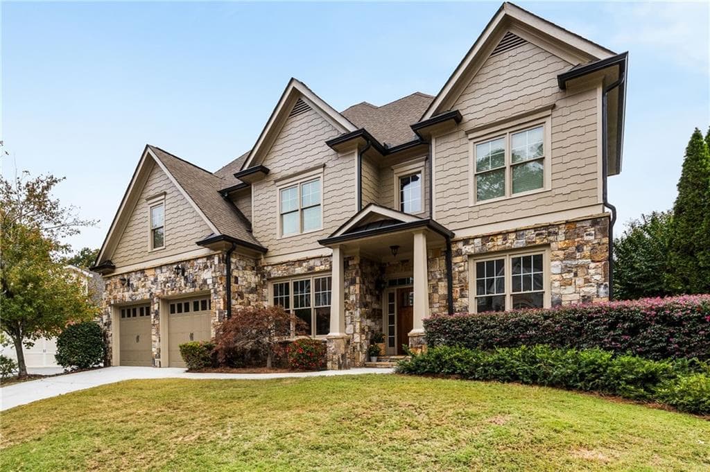 4 bedroom, 5 bathroom single family residence sold at 105 Windsor Cove, Atlanta, GA 30328