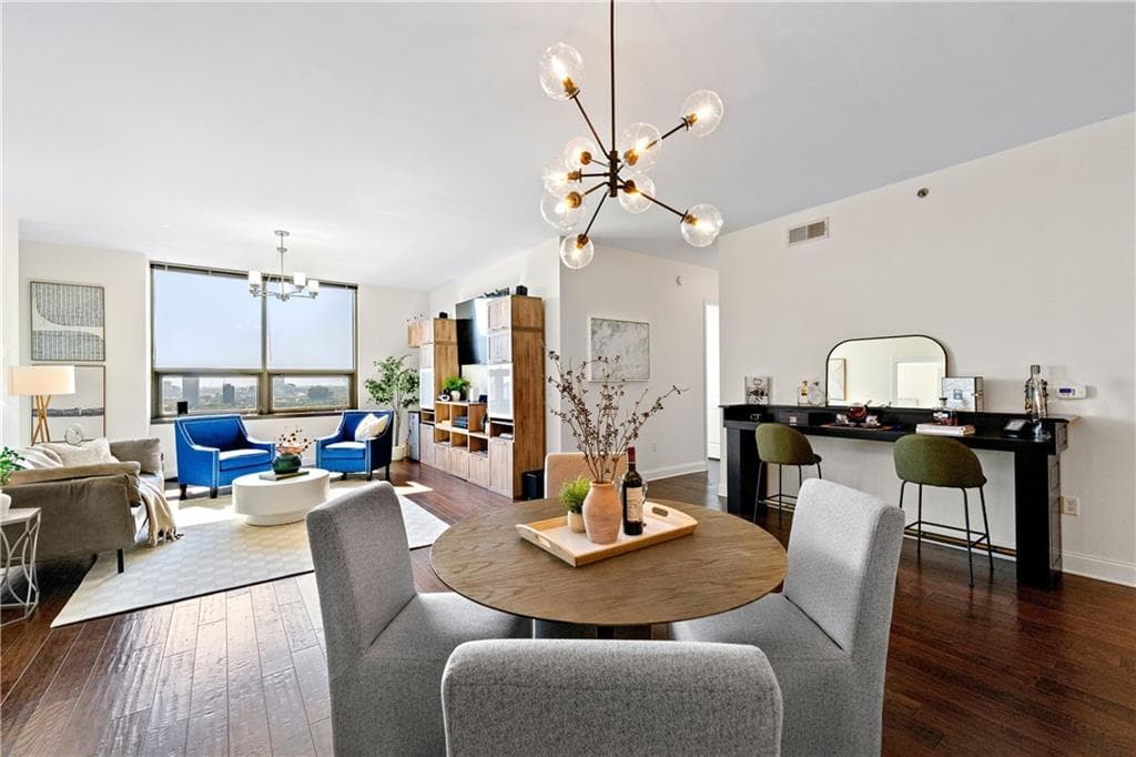 3 bedroom, 3 bathroom, 2,033 sq ft condominium sold at 270 17th Street 3703, Atlanta, GA 30363