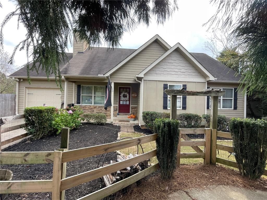 4 bedroom, 3 bathroom, 2,250 sq ft single family residence sold at 242 Northridge Road, Ball Ground, GA 30107