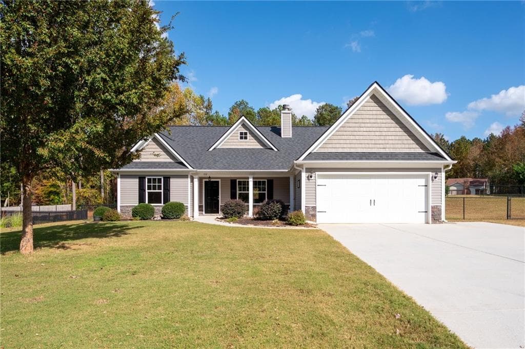 3 bedroom, 2 bathroom single family residence sold at 152 BELMONT HILLS Court, Dallas, GA 30157