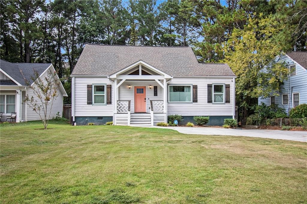 4 bedroom, 3 bathroom single family residence sold at 1260 Eastland Road, Atlanta, GA 30316