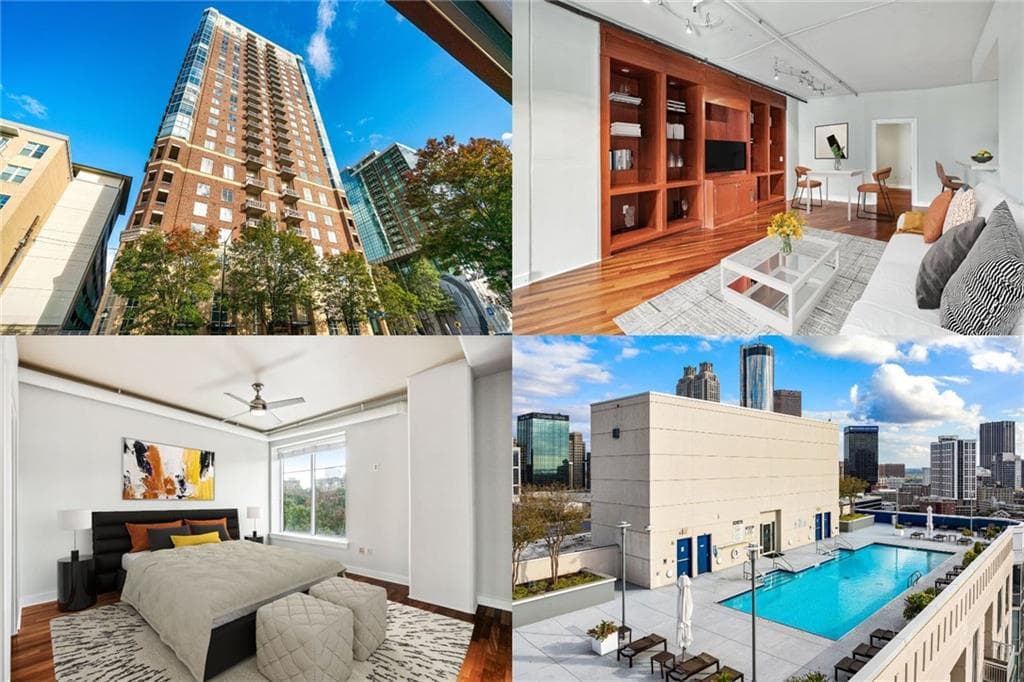 2 bedroom, 2 bathroom, 1,222 sq ft condominium sold at 285 Centennial Olympic Park Drive 304, Atlanta, GA 30313
