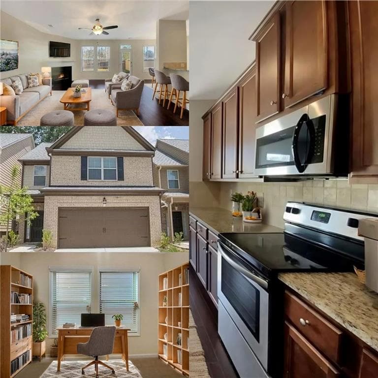 3 bedroom, 3 bathroom single family residence sold at 5791 Peltier Trace, Norcross, GA 30093