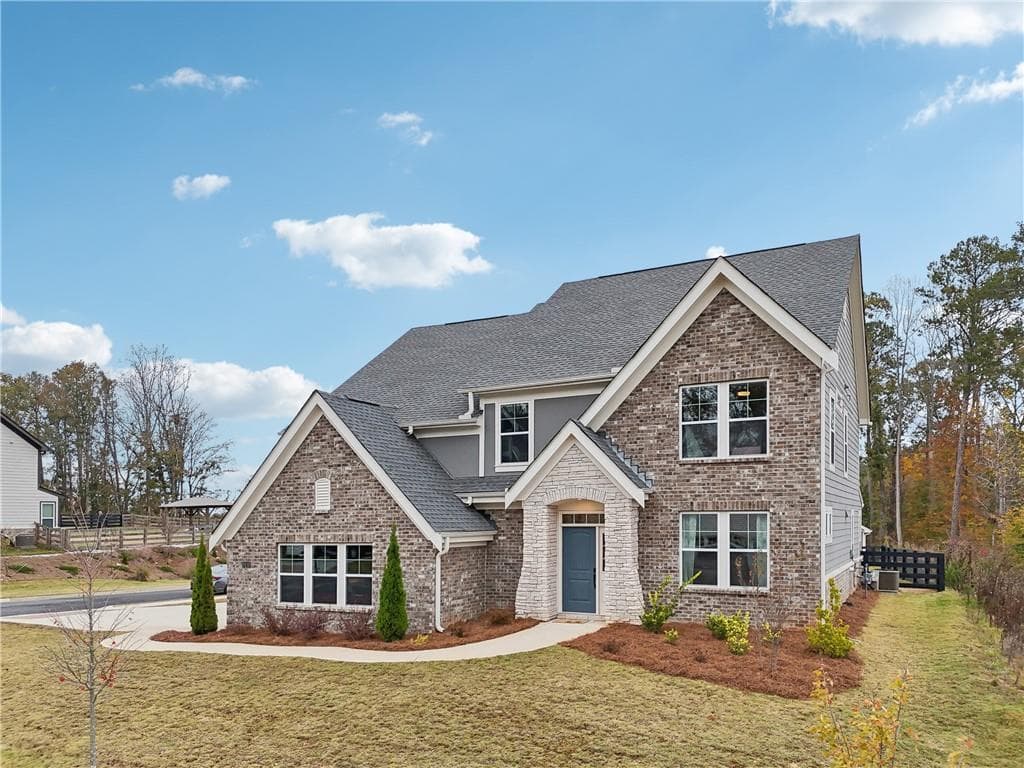 4 bedroom, 4 bathroom, 3,142 sq ft single family residence sold at 8110 Tavern Road, Ball Ground, GA 30107