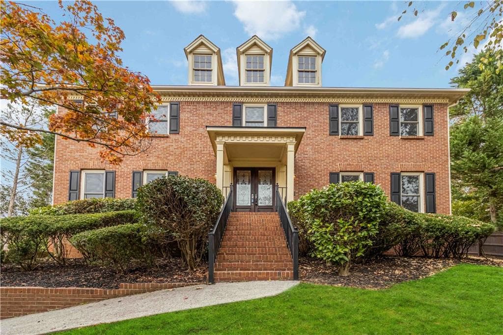 4 bedroom, 3 bathroom single family residence sold at 9070 Twelvestones Drive, Roswell, GA 30076