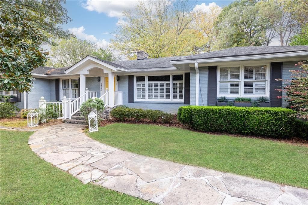 4 bedroom, 4 bathroom single family residence sold at 1760 Barnesdale Way, Atlanta, GA 30309