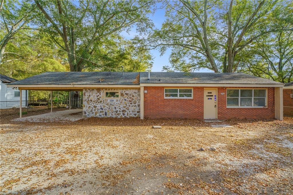 2 bedroom, 1 bathroom single family residence sold at 2291 Perkerson Mill Road, Austell, GA 30106