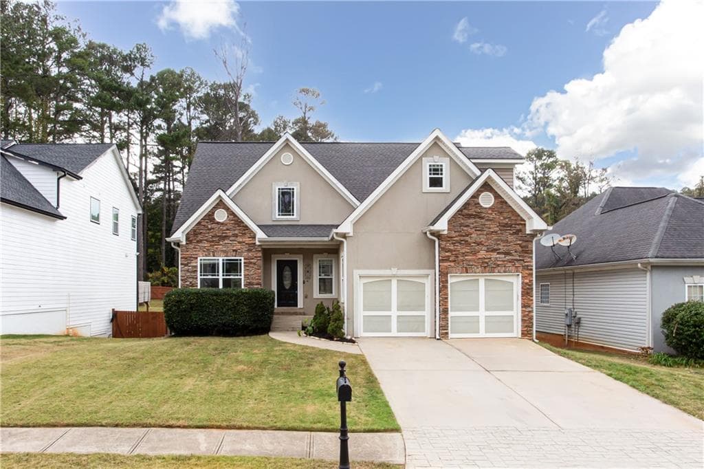 4 bedroom, 3 bathroom single family residence sold at 108 Red Branch, Villa Rica, GA 30180