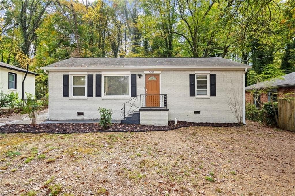 3 bedroom, 1 bathroom single family residence sold at 3018 WANDA Circle, Atlanta, GA 30315