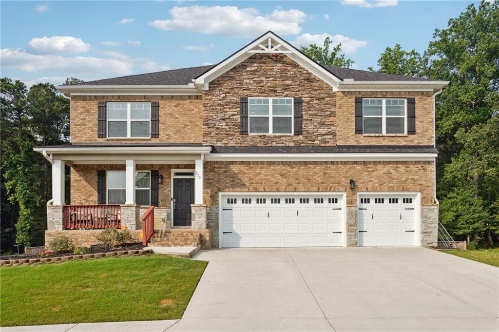 5 bedroom, 5 bathroom, 4,968 sq ft single family residence sold at 279 Azalea Bloom Drive, Loganville, GA 30052